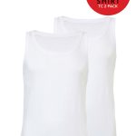 Ten cate singlet 2-pack wit